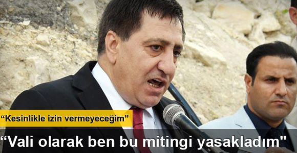 Şanlıurfa Valisi: Suriyelileri protestoya izin verilmeyecek