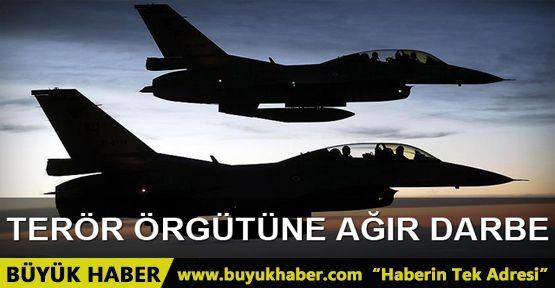Savaş uçakları bir kez daha PKK hedeflerini vurdu