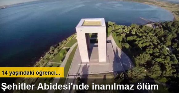 Şehitler Abidesi'nde merdivenden düşen öğrenci öldü