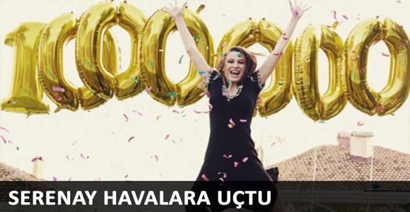 Serenay Sarıkaya havalara uçtu!