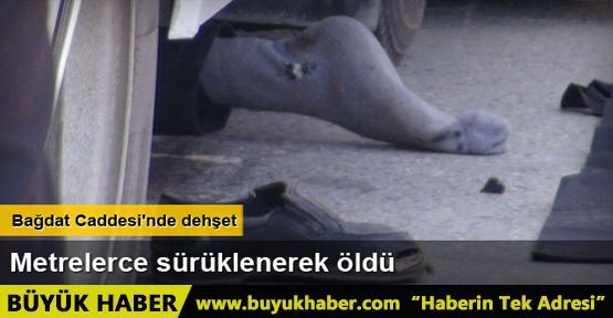 Servis otobüsü yaşlı adamı metrelerce sürükledi