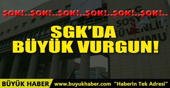  SGK'da gözyaşı vurgunu