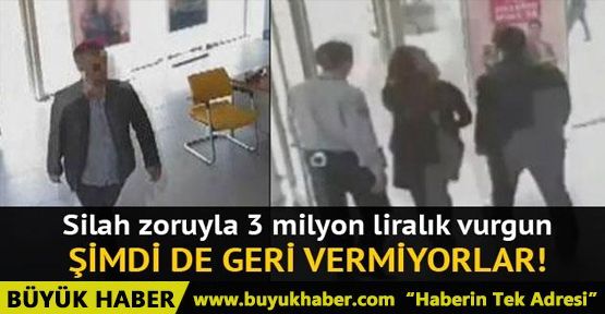 Silah zoruyla hesabına 3 milyon lira havale ettirdi! İşte cezası