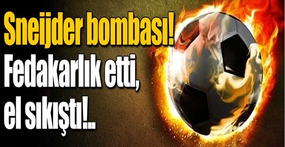 Sneijder bombası! Juventus ile anlaştı...