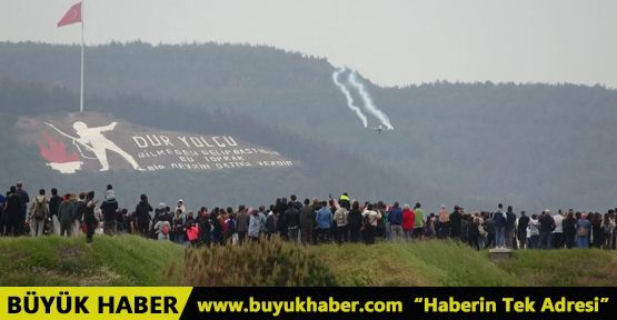 SOLOTÜRK'ün Çanakkale gösterisi