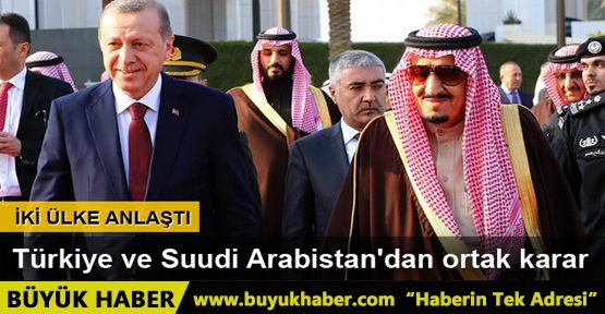Suudi Arabistan ile ‘stratejik işbirliği'