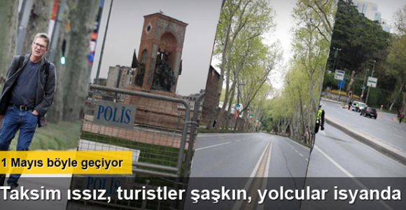 Taksim’de turistlere ‘bariyer’ engeli