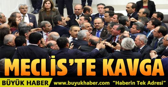 TBMM'de AK Parti ile HDP milletvekilleri arasında yumruklu kavga