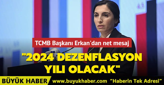 TCMB Başkanı Erkan'dan net mesaj