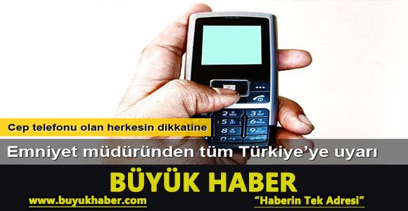 Telefonunuza mesajla gelen bu linke sakın tıklamayın