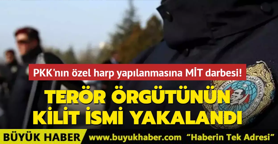Terör örgütünün kilit ismi yakalandı