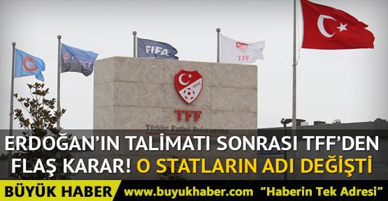 TFF, 'Arena'ları 'Stadyum' olarak değiştirdi