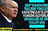 Devlet Bahçeli'den 'HDP' teklifi: Kapatalım gerekirse yasal düzenleme yapalım