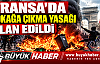 FRANSA'DA SOKAĞA ÇIKMA YASAĞI