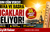 İSTANBUL'A ÇİFTE SICAKLIK DALGASI