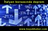 İtalyan borsasında deprem