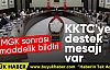 MGK’den 11 Maddelik Kritik Bildiri