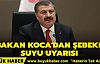 Nurdağı ve İslahiye'de şebeke suyu içilmemeli