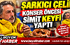 Şarkıcı Çelik'ten Konser Öncesi Simit Keyfi