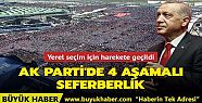 AK Parti'de 4 aşamalı seferberlik