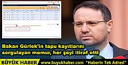 Bakan Gürlek'in Tapu Kayıtlarını Sorgulayan...