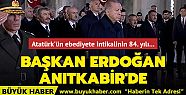 Başkan Erdoğan, Anıtkabir'de düzenlenen...