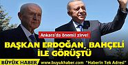 Başkan Erdoğan, Bahçeli ile görüştü