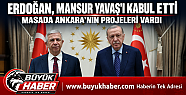 Erdoğan, Mansur Yavaş'ı Külliye'de...