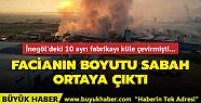 İnegöl'deki facianın boyutu sabah ortaya...