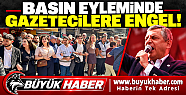 İZMİR'DE BASIN ÖZGÜRLÜĞÜ EYLEMİNDE...