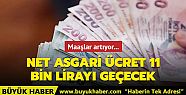 Net asgari ücret 11 bin lirayı geçecek