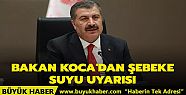 Nurdağı ve İslahiye'de şebeke suyu içilmemeli