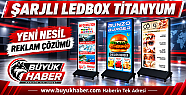Şarjlı Ledbox Titanyum ile Reklamda Kesintisiz...