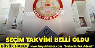 Yerel seçim takvimi belli oldu