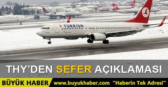 THY'den sefer açıklaması