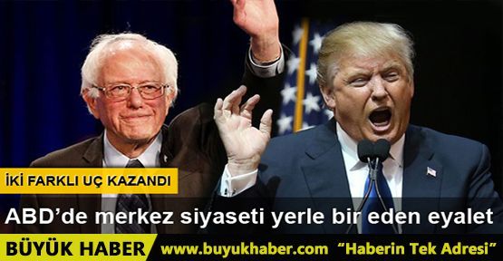 Trump ve Sanders'tan New Hampshire zaferi