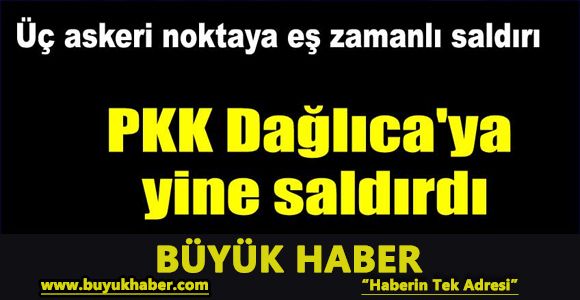 TSK açıkladı! 3 noktaya eş zamanlı saldırı