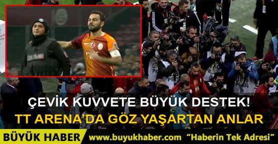 TT Arena'da göz yaşartan anlar