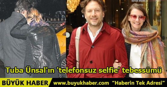 Tuba Ünsal'ın 'telefonsuz selfie' tebessümü