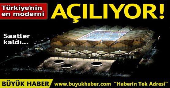 Türk futbolu en modern stadına kavuşuyor: Akyazı Spor Kompleksi