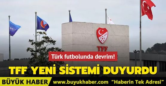 Türk futbolunda devrim