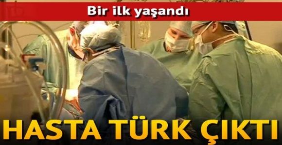 Türk hastaya Avrupa'da ilk kez durmuş kalp