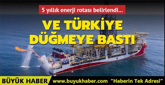 Türkiye düğmeye bastı