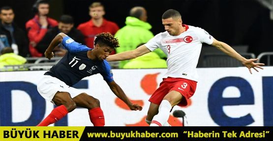 Türkiye, EURO 2020 Elemeleri’nde Fransa ile 1-1 berabere kaldı