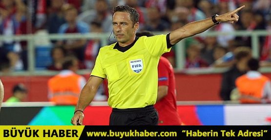Türkiye-Galler maçının hakemi belli oldu