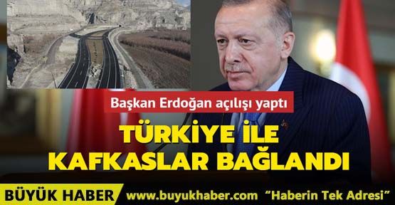 Türkiye ile Kafkaslar birbirine bağlandı