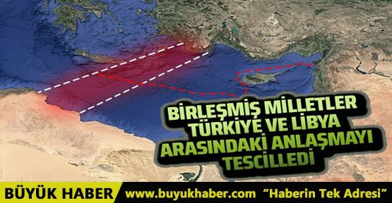 Türkiye ve Libya Antlaşması BM tarafından tescillendi