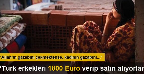 'Türkiye’de 1800 Euro'ya ikinci eş
