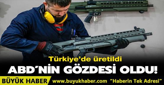 Türkiye'de üretilen silahlar Hollywood'un gözdesi oldu!