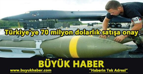 Türkiye'ye 70 milyon dolarlık satışa onay